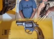 Ops Senpi Musi 2025: Polsek Sanga Desa Tangkap Pria Pemilik Senpi Rakitan