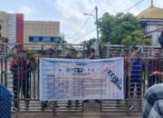 AMPUBA Gelar Aksi di Depan Polres Muba, Tuntut Penahanan Mantan Dirut PT MEP