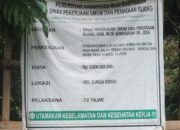 Baru Satu Tahun, Proyek Jembatan Beton Tebing Bulang–Sungai Dua Sudah Rusak, Diduga Dikerjakan Asal-asalan