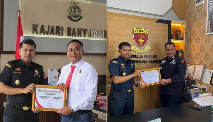 Berantas Mafia Cukai dan Pajak, Kajari Banyuasin Raih Penghargaan dari DJBC Sumbagtim