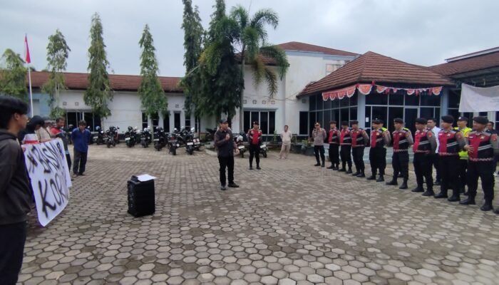 GPKP Gelar Aksi Demonstrasi di Kantor Dinas PU CKTRP Musi Rawas, Soroti Temuan BPK Rp618 Juta