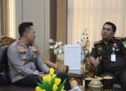 Pererat Tali Silaturahmi, Kapolres Muba Kunjungi Kejari