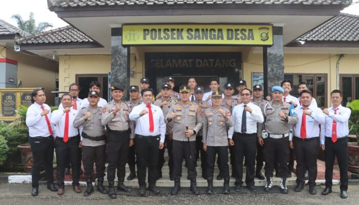 Kapolres Muba Lakukan Kunjungan Kerja ke Polsek Sanga Desa, Perkuat Sinergi dengan Masyarakat