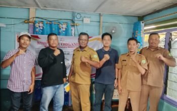 Ketua DPD LSM WIB Beserta Anggotanya,” Sambut Kunjungan Kebangpol Muba