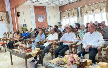 Sigit dalam Pelantikan Sosmel Serukan Dukung Joncik Muhammad Maju sebagai Gubernur Sumatera Selatan