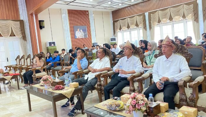 Sigit dalam Pelantikan Sosmel Serukan Dukung Joncik Muhammad Maju sebagai Gubernur Sumatera Selatan